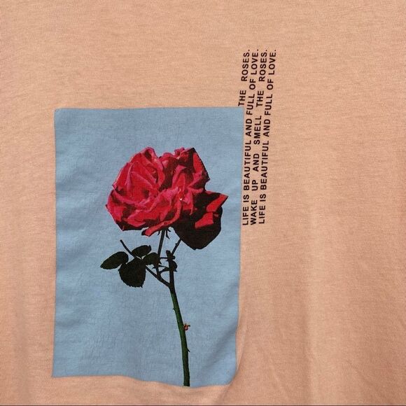 ROSE GRAPHIC TEE Size XS - Picture 5 of 7